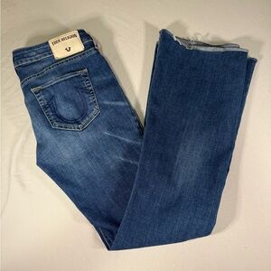 True Religion Karlie Low Rise Bell Bottom Jeans 28